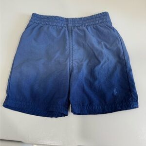 Blue Polo Ralph Lauren Toddler Boy Swim Trunks
